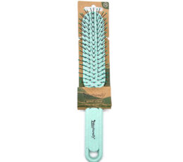 Biofriendly Bούρτσα μαλλιών wheat straw+pp green