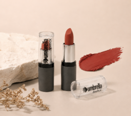 Umbrella Lipstick Νο 58 — Ζεστό κεραμιδί-καφέ