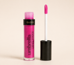 Umbrella Lip Gloss Νο 9 – Electric Fuchsia