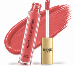 Divine Lux Matte Liquid Lipstick No 09 – Ροζ Κοράλλι