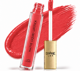 Divine Lux Matte Liquid Lipstick No 10 – Watermelon Red