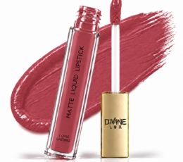 Divine Lux Matte Liquid Lipstick No 13 – Berry Rose
