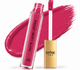 Divine Lux Matte Liquid Lipstick No 03 – Ροζ Βατόμουρο
