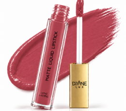 Divine Lux Matte Liquid Lipstick No 04 – Dusty Rose
